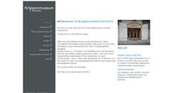 Desktop Screenshot of krippenmuseum-dornbirn.at